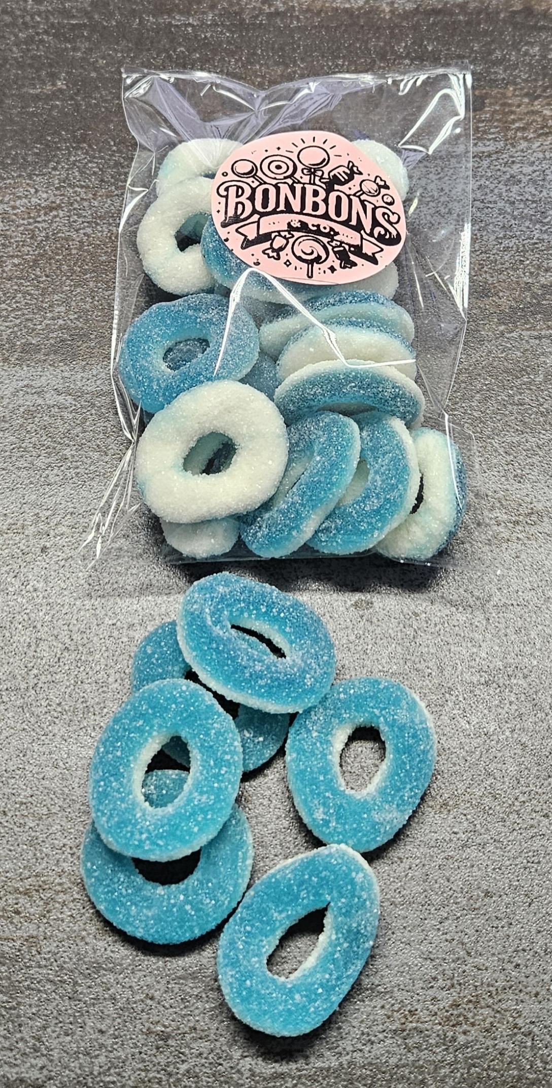 Anneaux sucrés Framboise 100gr