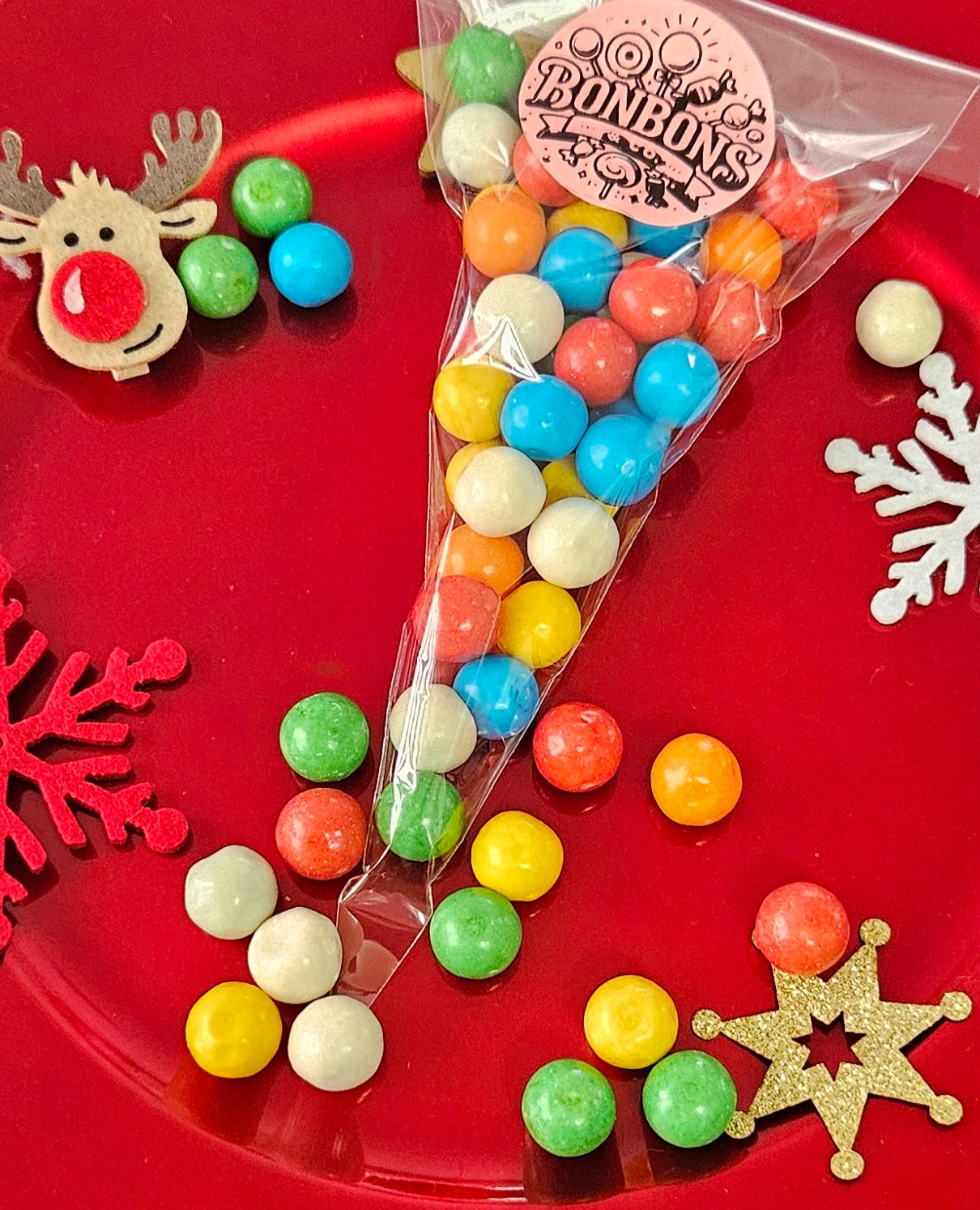 Billes chewing gum multicolores 100gr