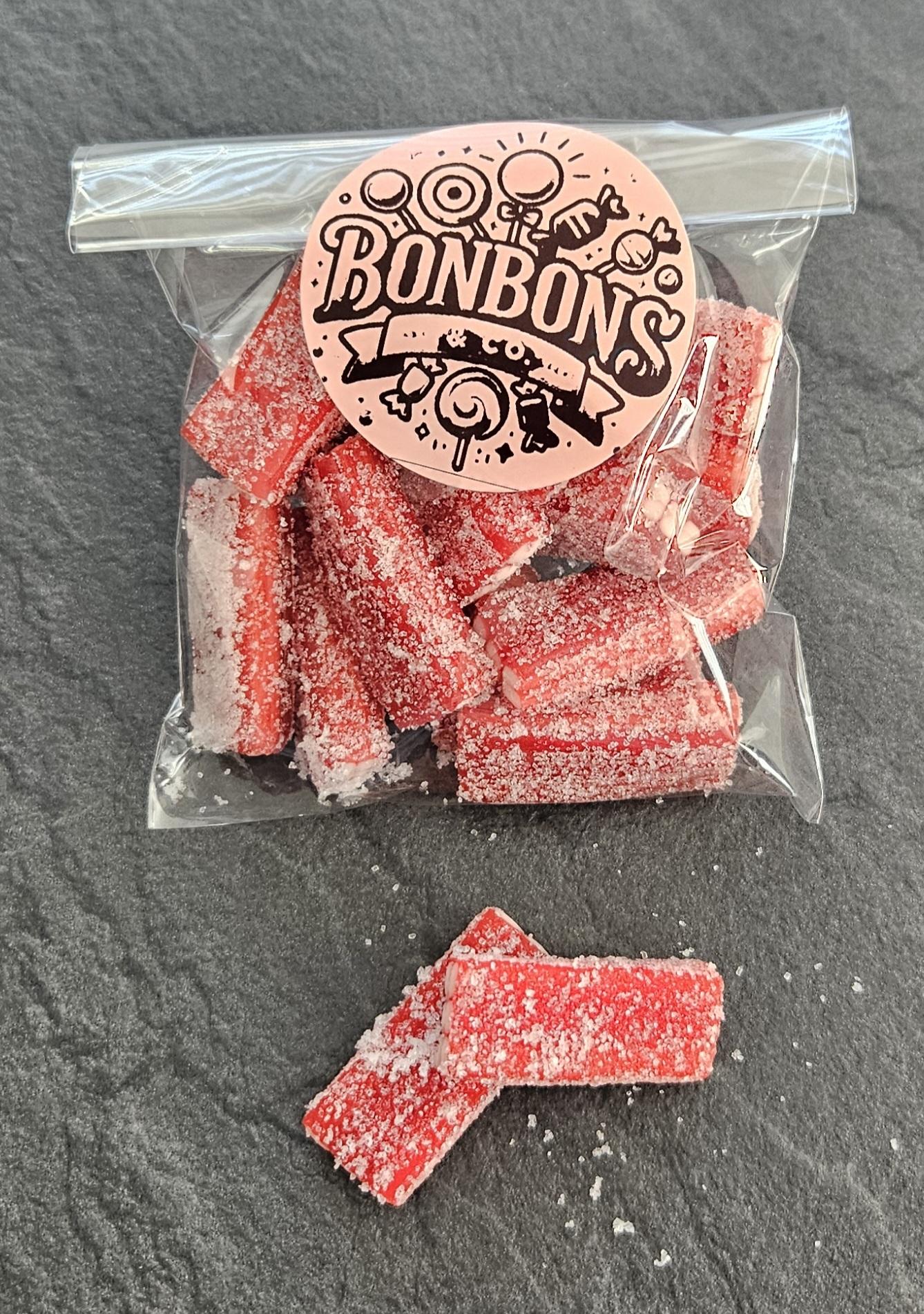 Briques fraise fizz 100gr