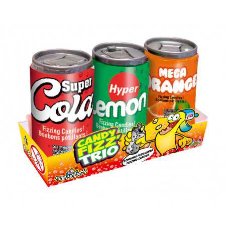 Candy fizz trio /le lot des 3
