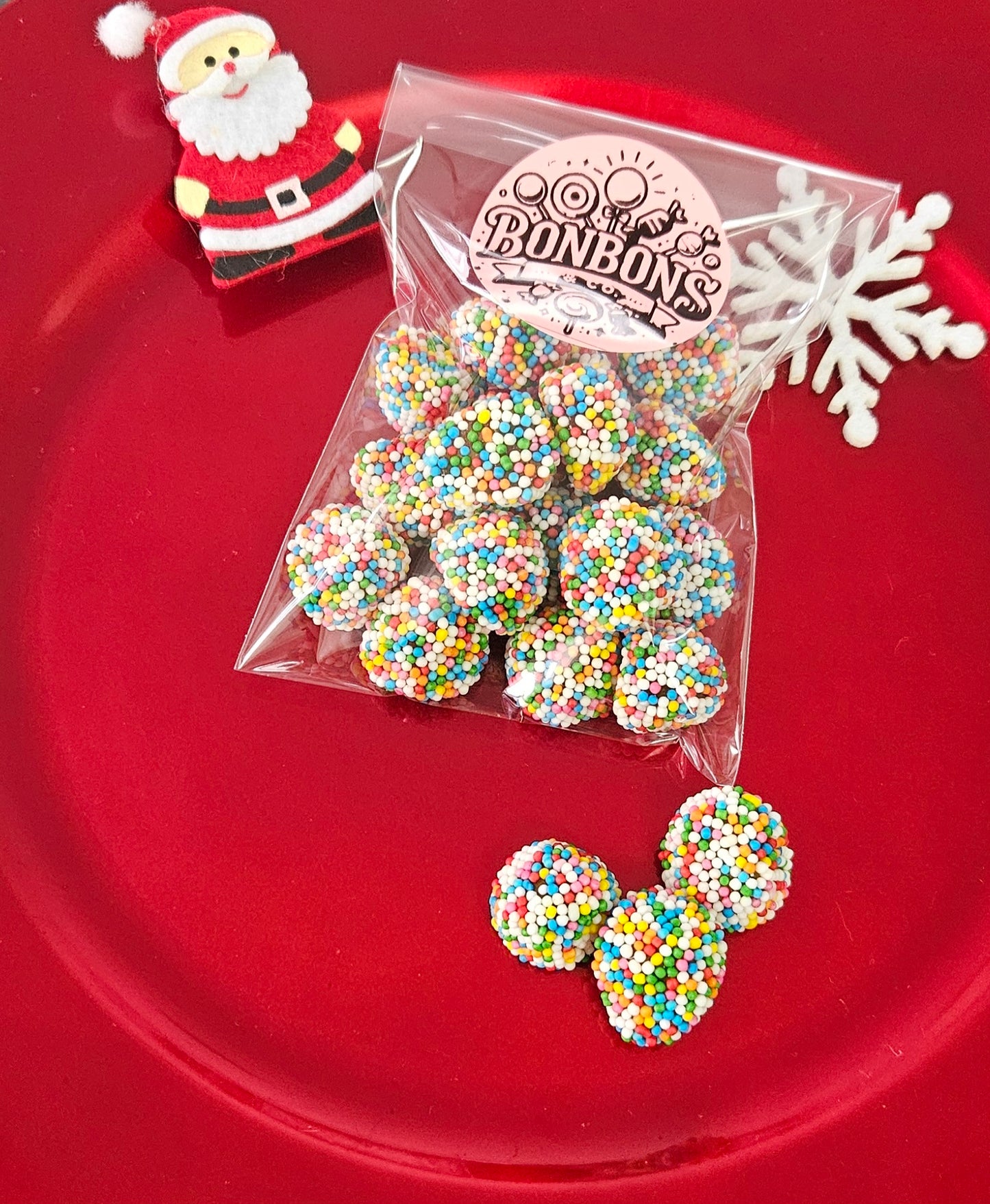 Mûres perlées multicolores 100 gr