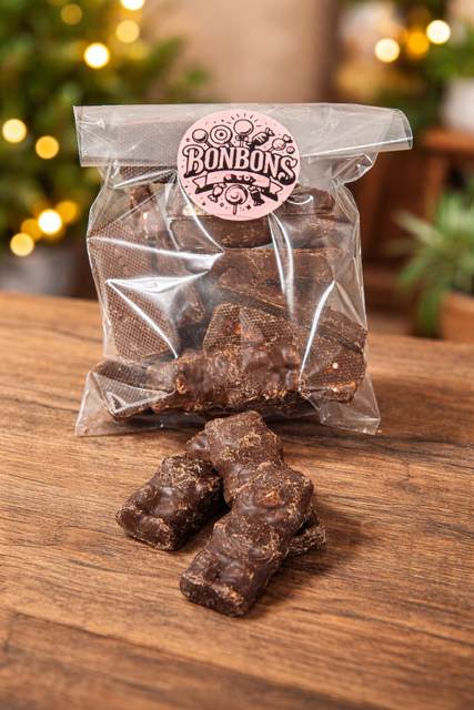 Ourson guimauve chocolat noir 200gr