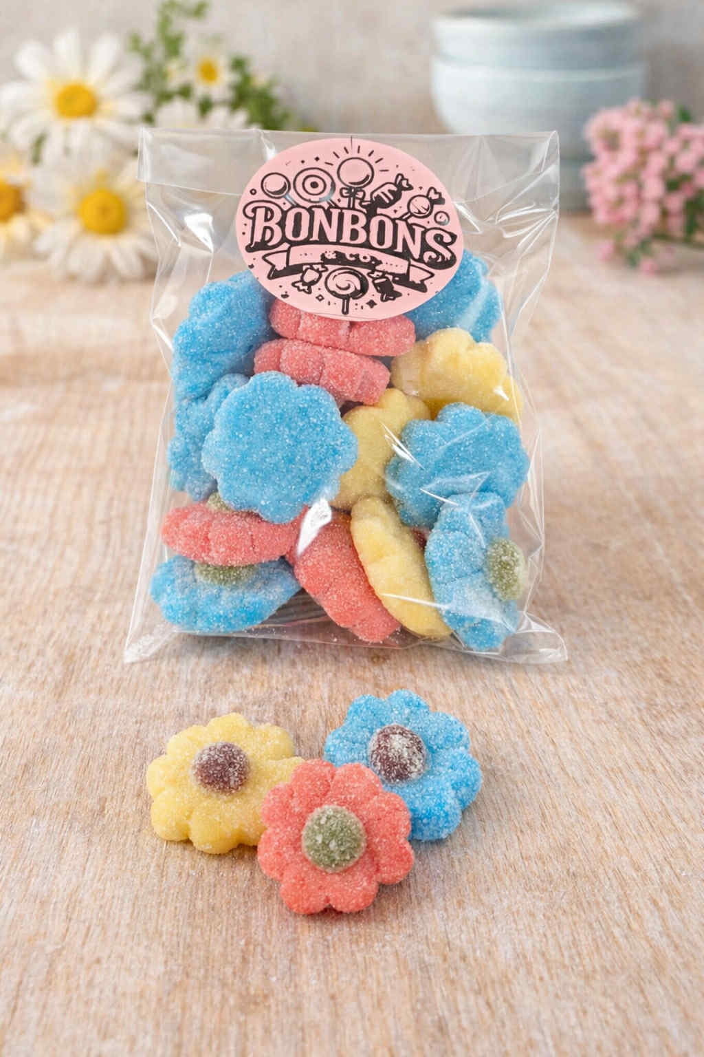 Fleurs sucrées 100gr