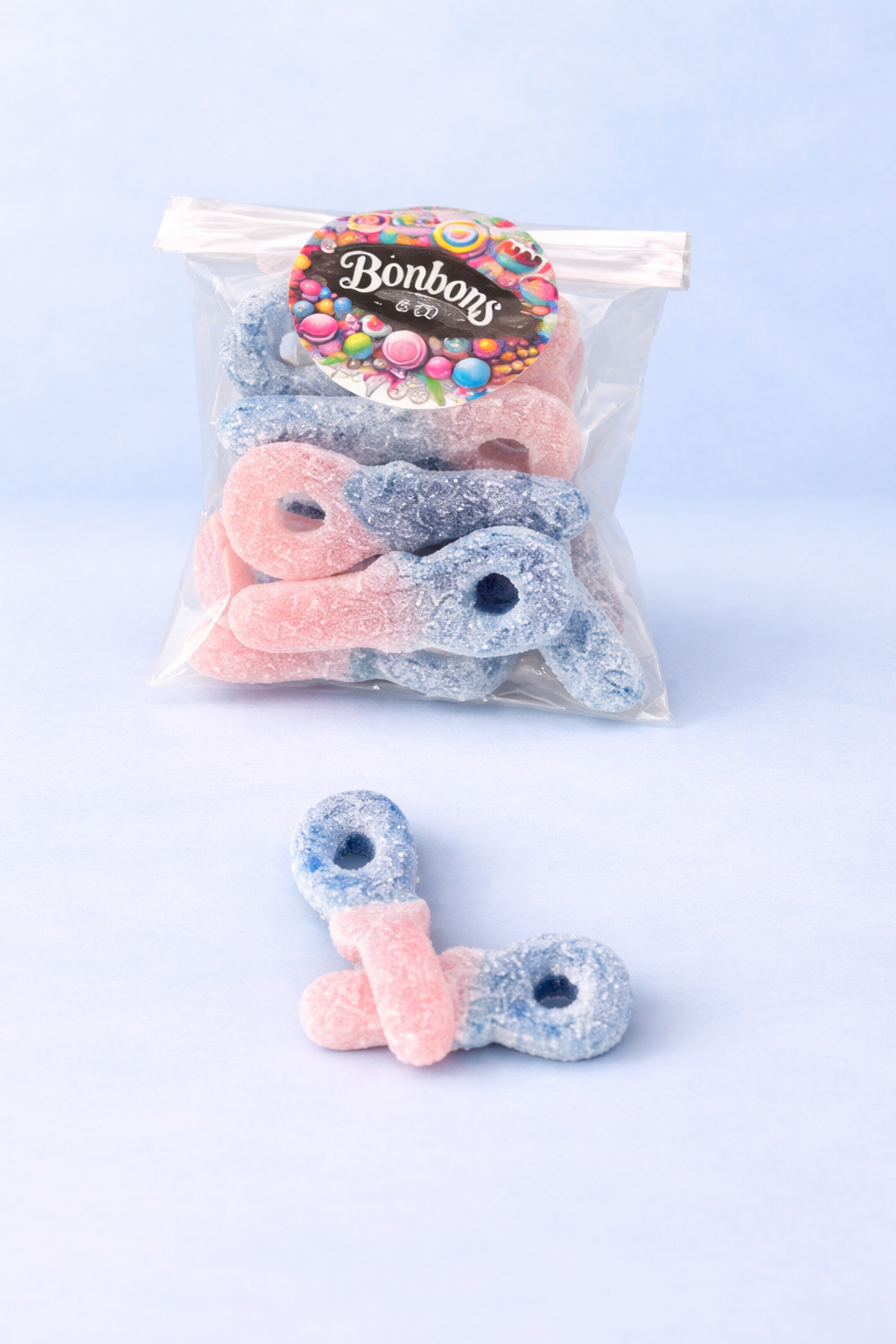 Tétines bubblegum citrique 100 grs