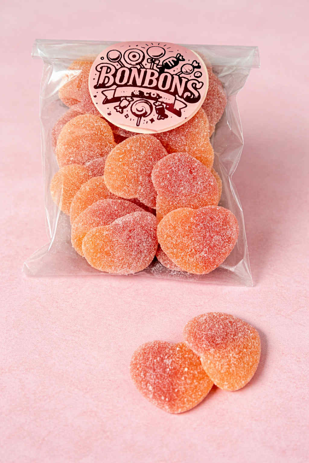 Cœur pêche 100gr