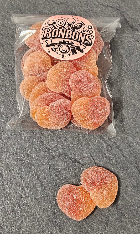 Coeur pêche 100gr