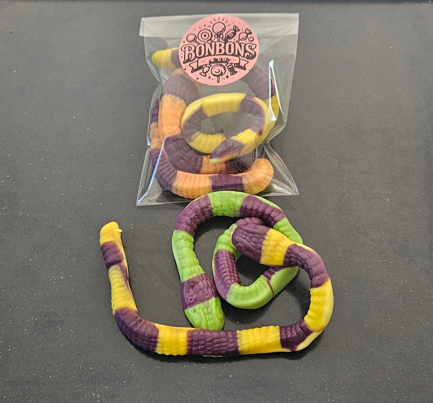 Anacondas géants (environ 10cm) X 2