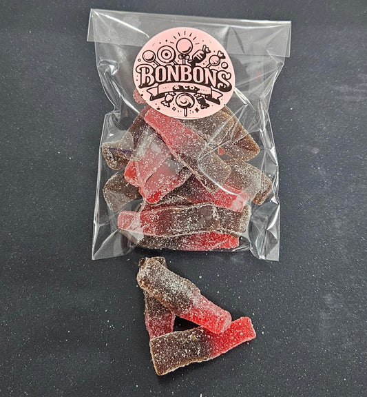 Bouteilles coca cherry 100gr