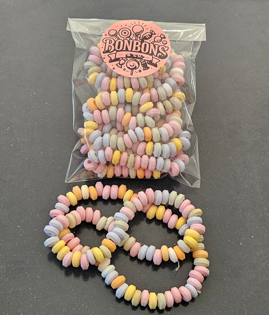 Collier bonbon multifruit X 5