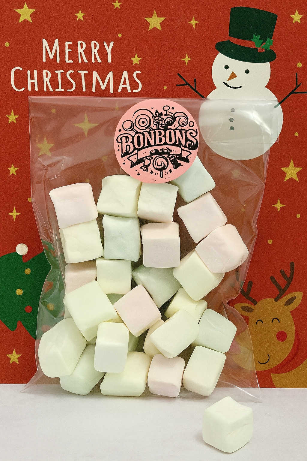 Petits cube guimauve saveur d'antan 100gr