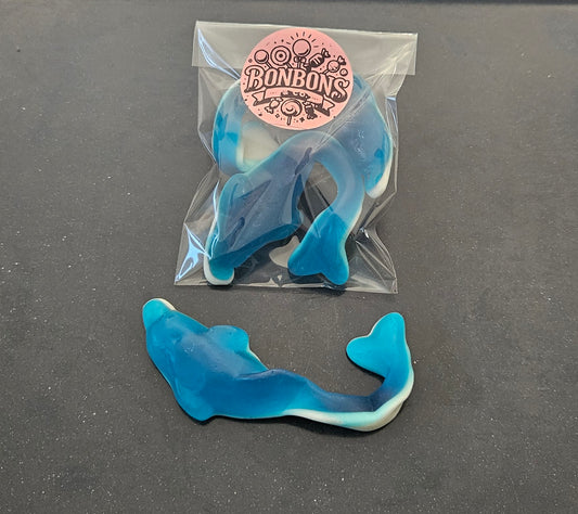 Dauphins géants (environ 10 cm) X 2