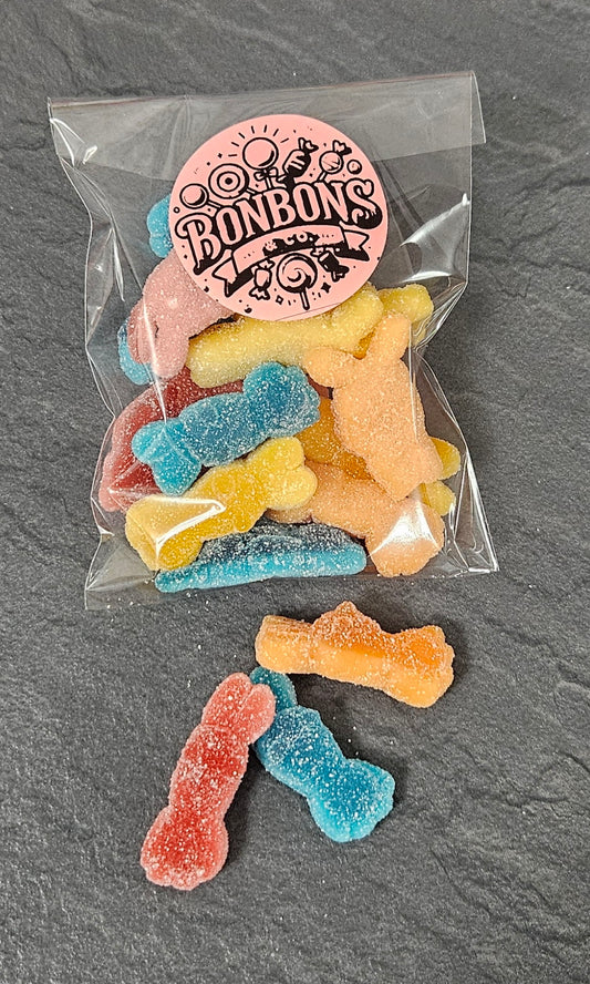 Lapins crétins acidulés 100gr