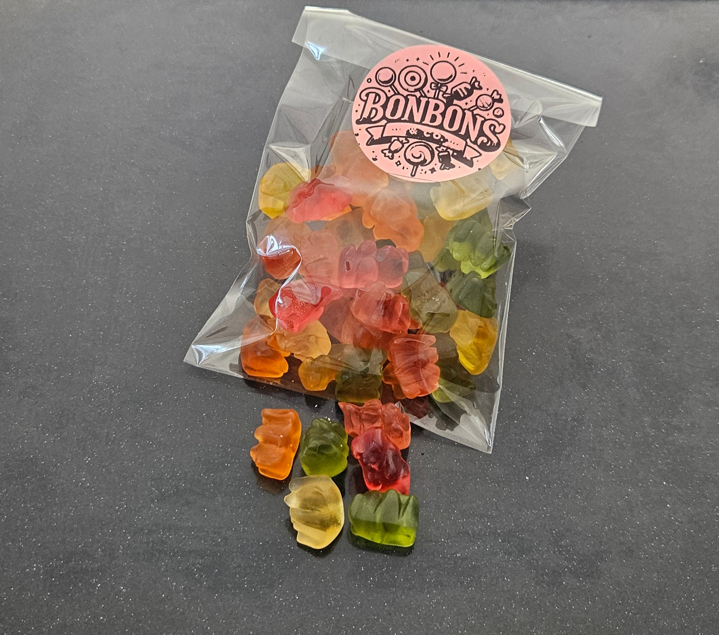 Mini oursons lisses 100gr