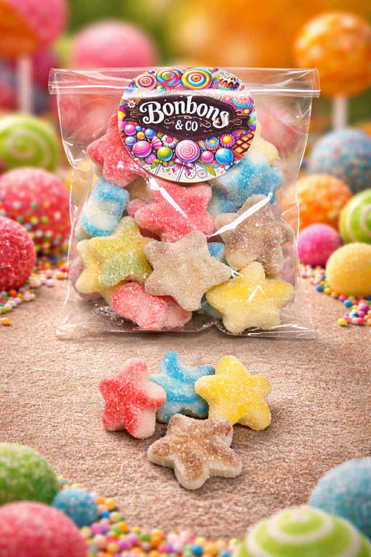 Mix étoiles twist sucrées 100 grs