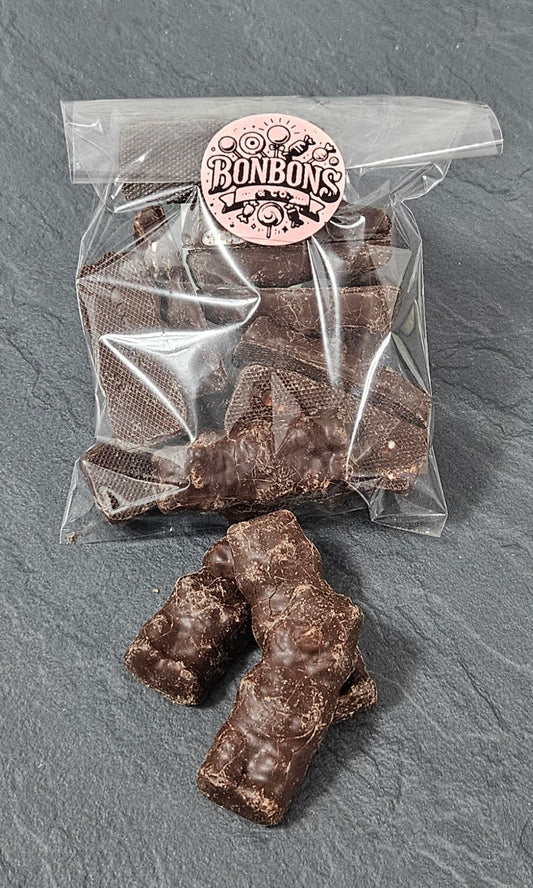 Ourson guimauve chocolat noir 200gr