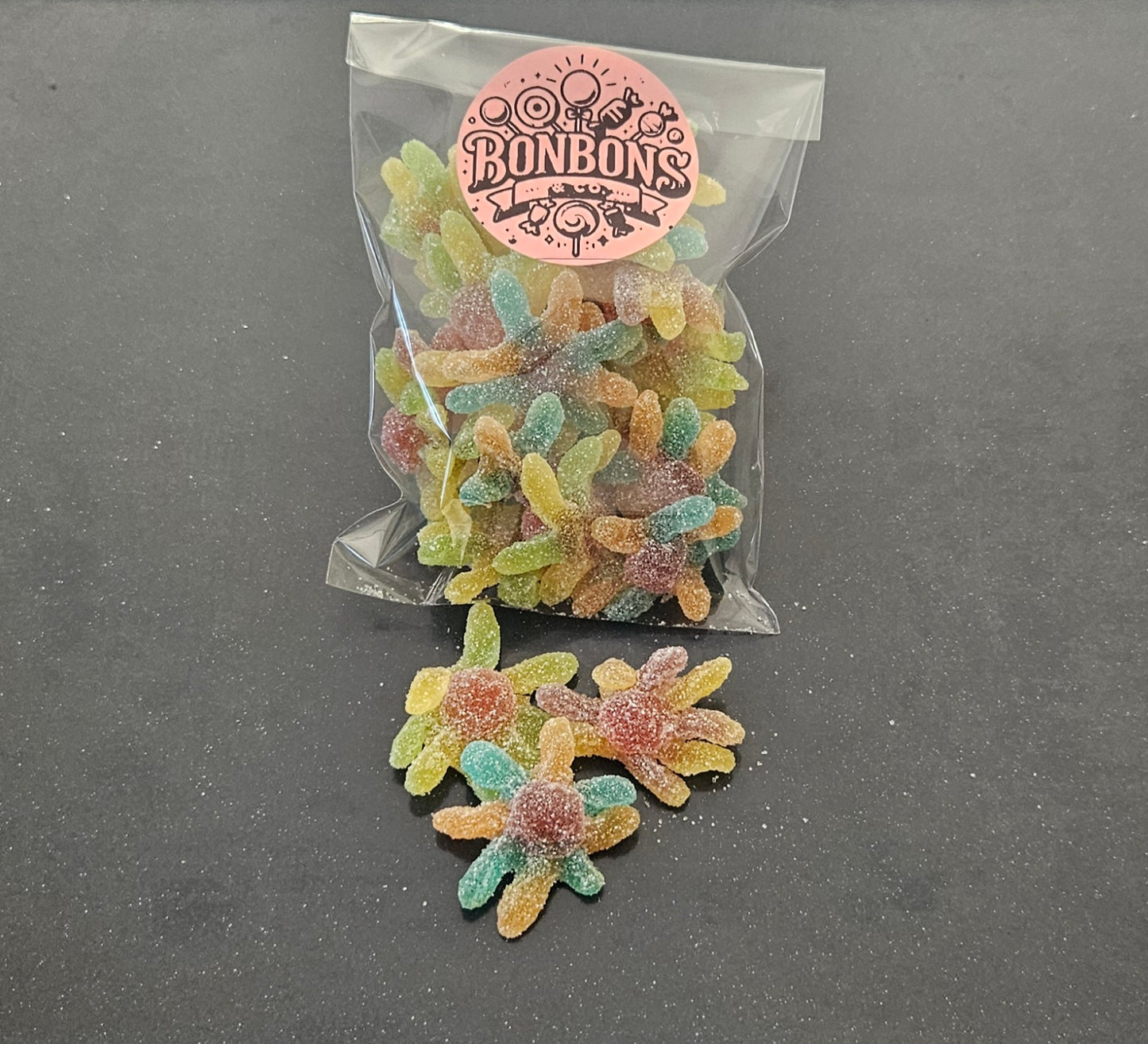 Pieuvres acidulées 100gr