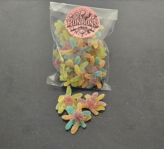 Pieuvres acidulées 100gr