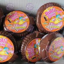 Rolli gum Cola avec tatoo X 1