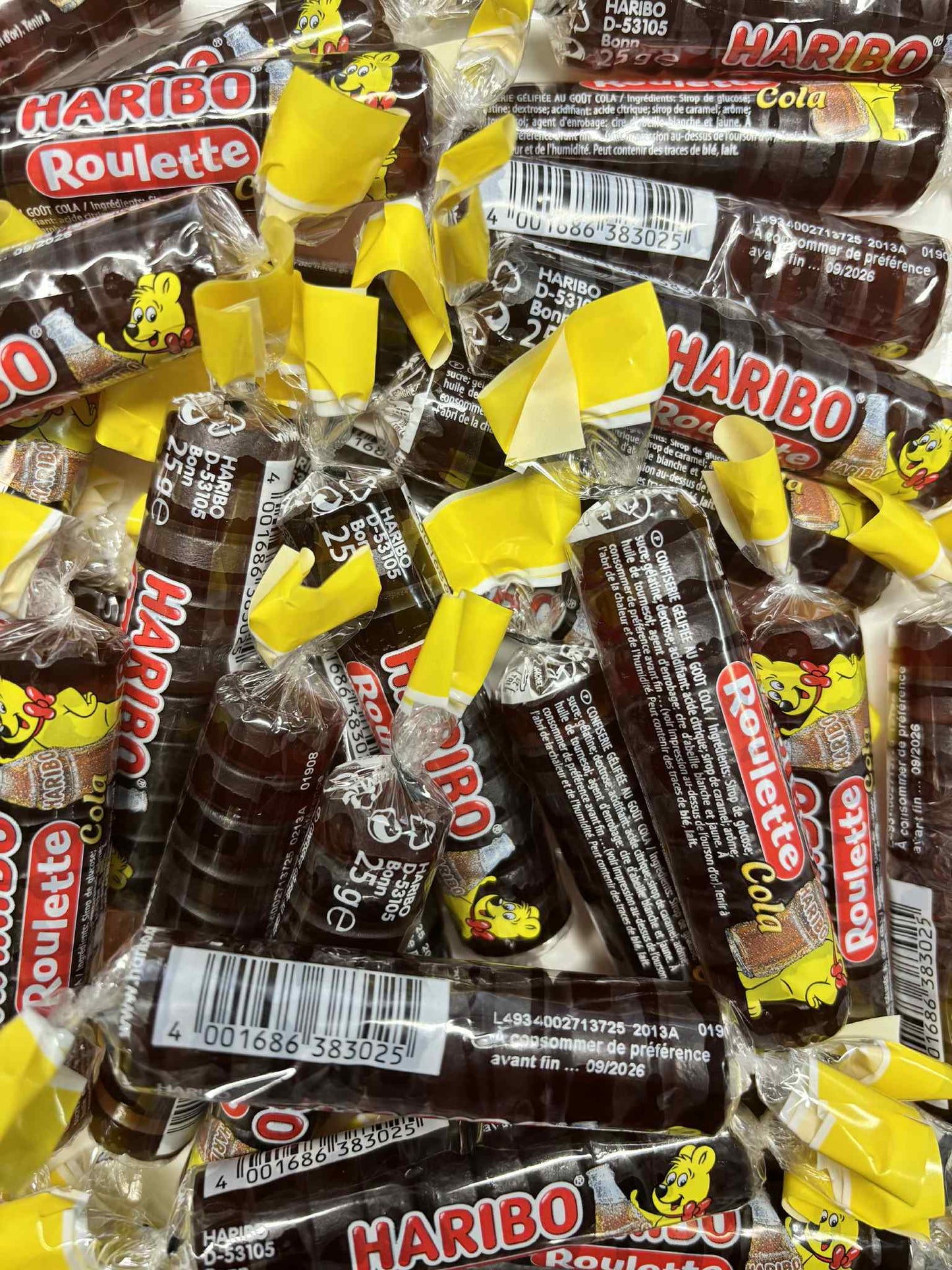 Roulette cola à l'unité