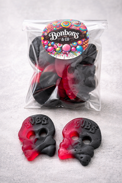 Bubs framboise et réglisse 100 grs