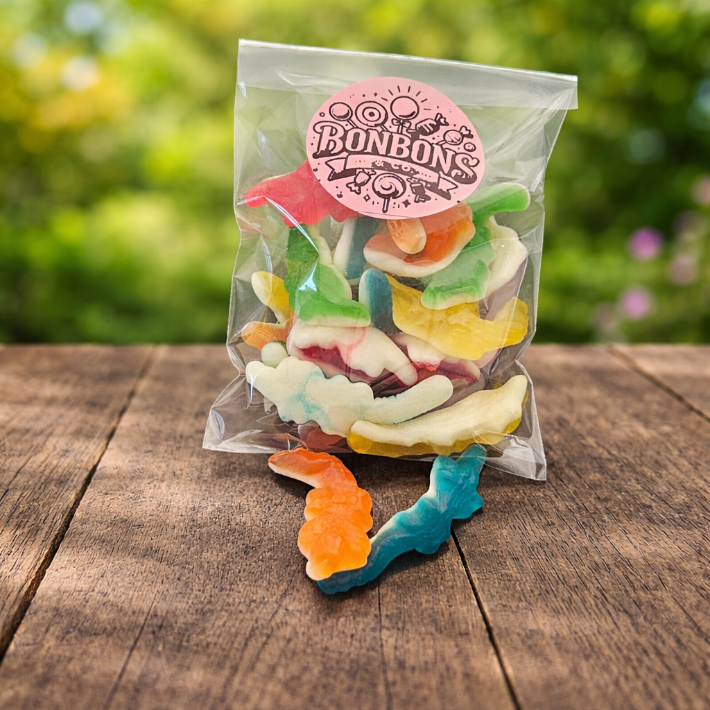 Crocodiles lisses 100gr