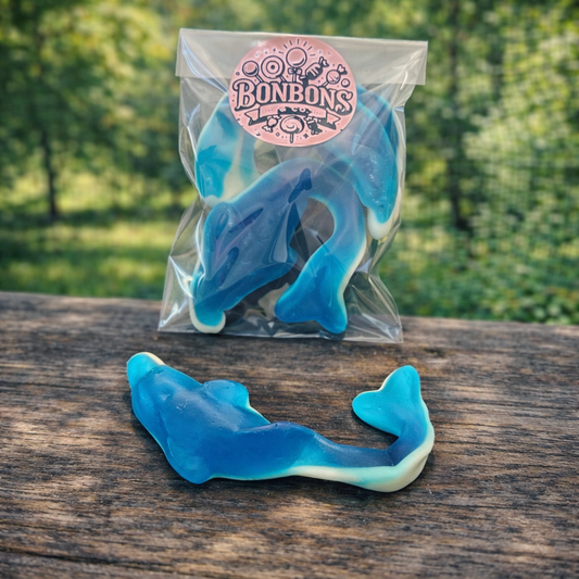 Dauphins géants (environ 10 cm) X 2