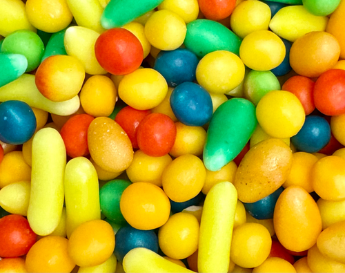Fruits assortis dragéifiés 100 grs