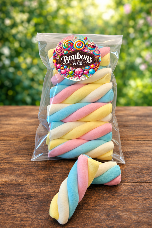 Twistis Marshmallow (L: 6cm x L:2cm) X 5