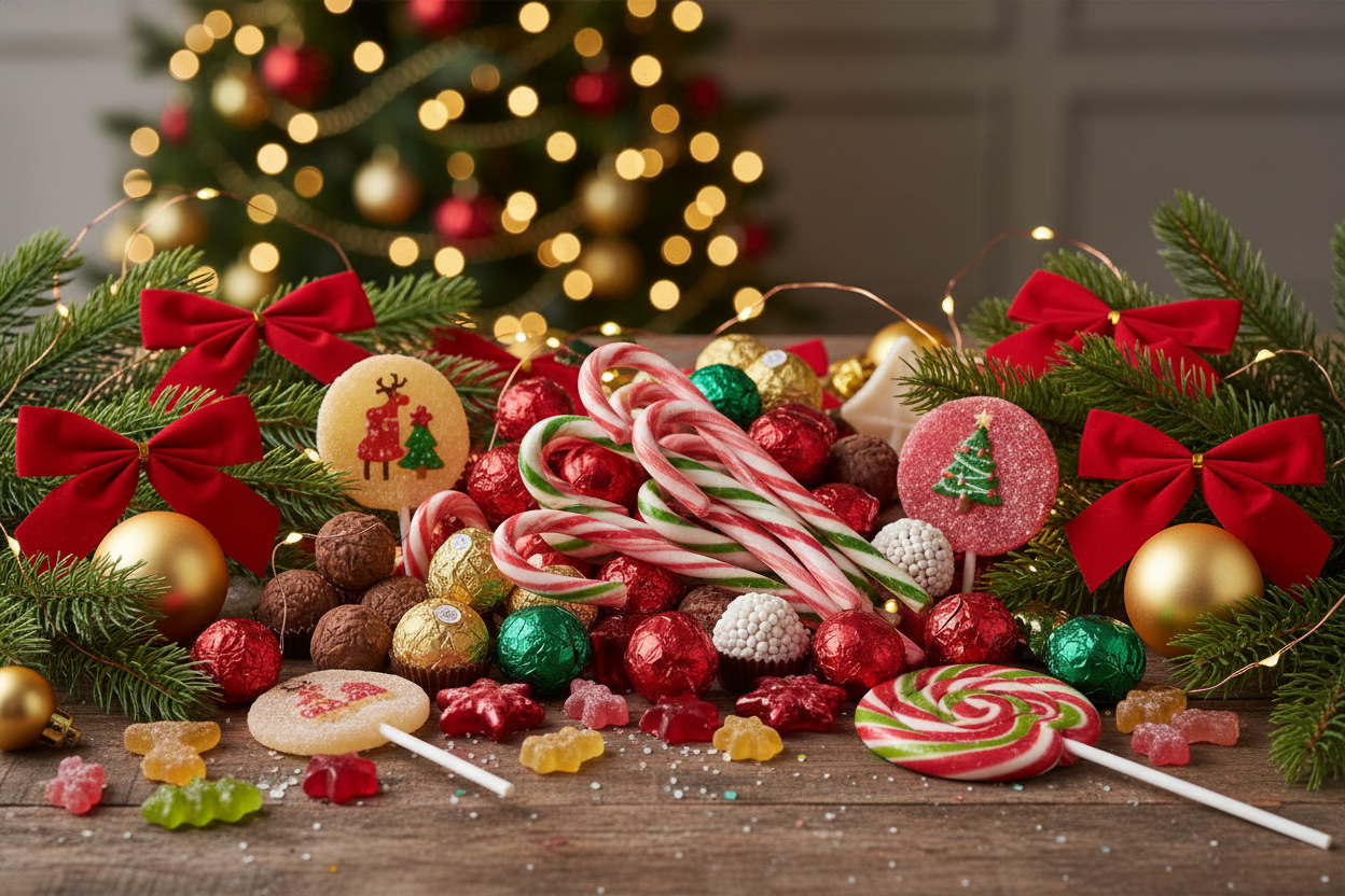 image sur le thème de confiseries pour noël 