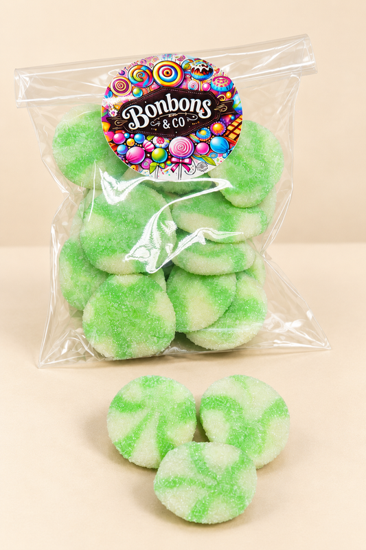 Kiwis twist acidulés 100 grs