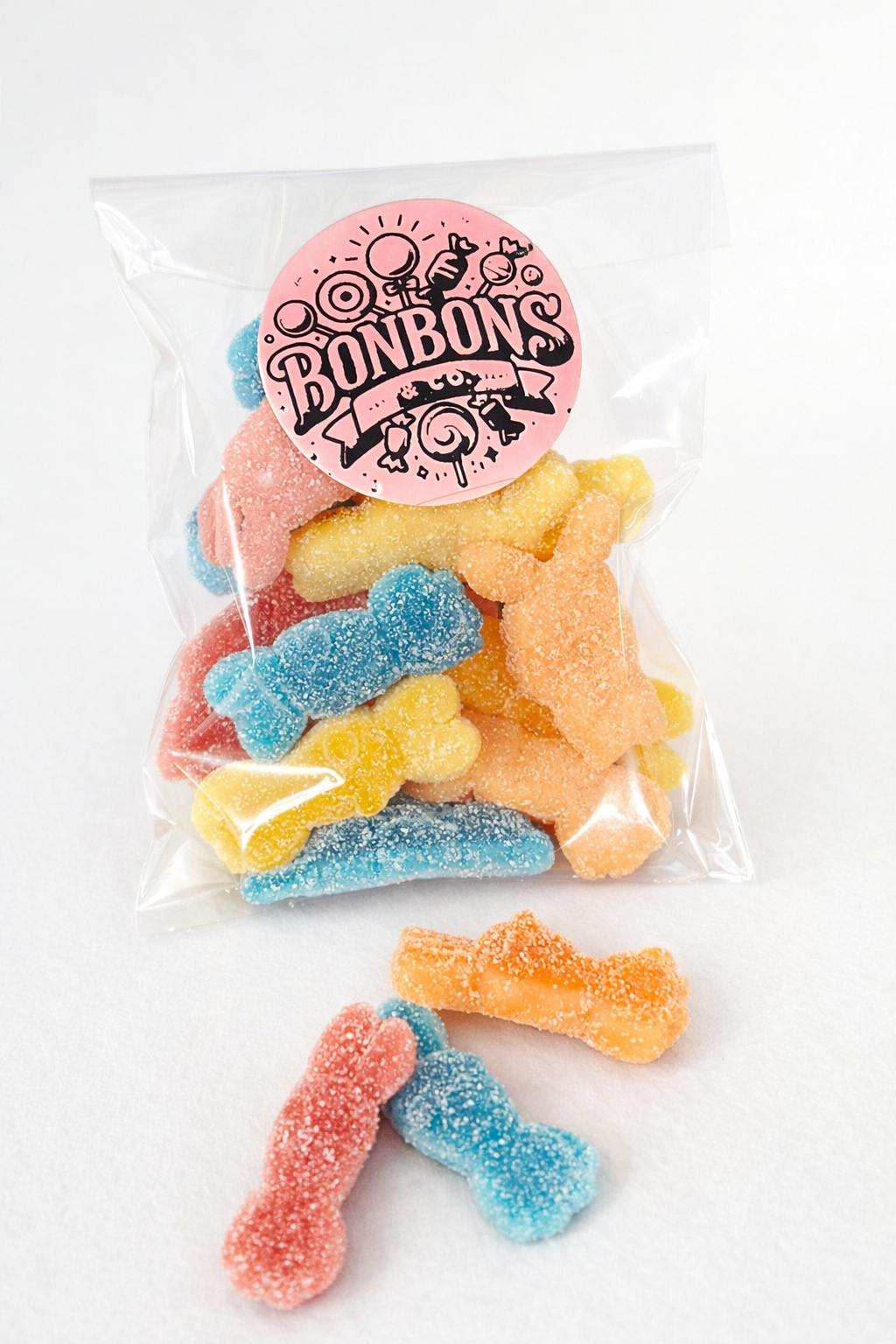 Lapins crétins acidulés 100gr