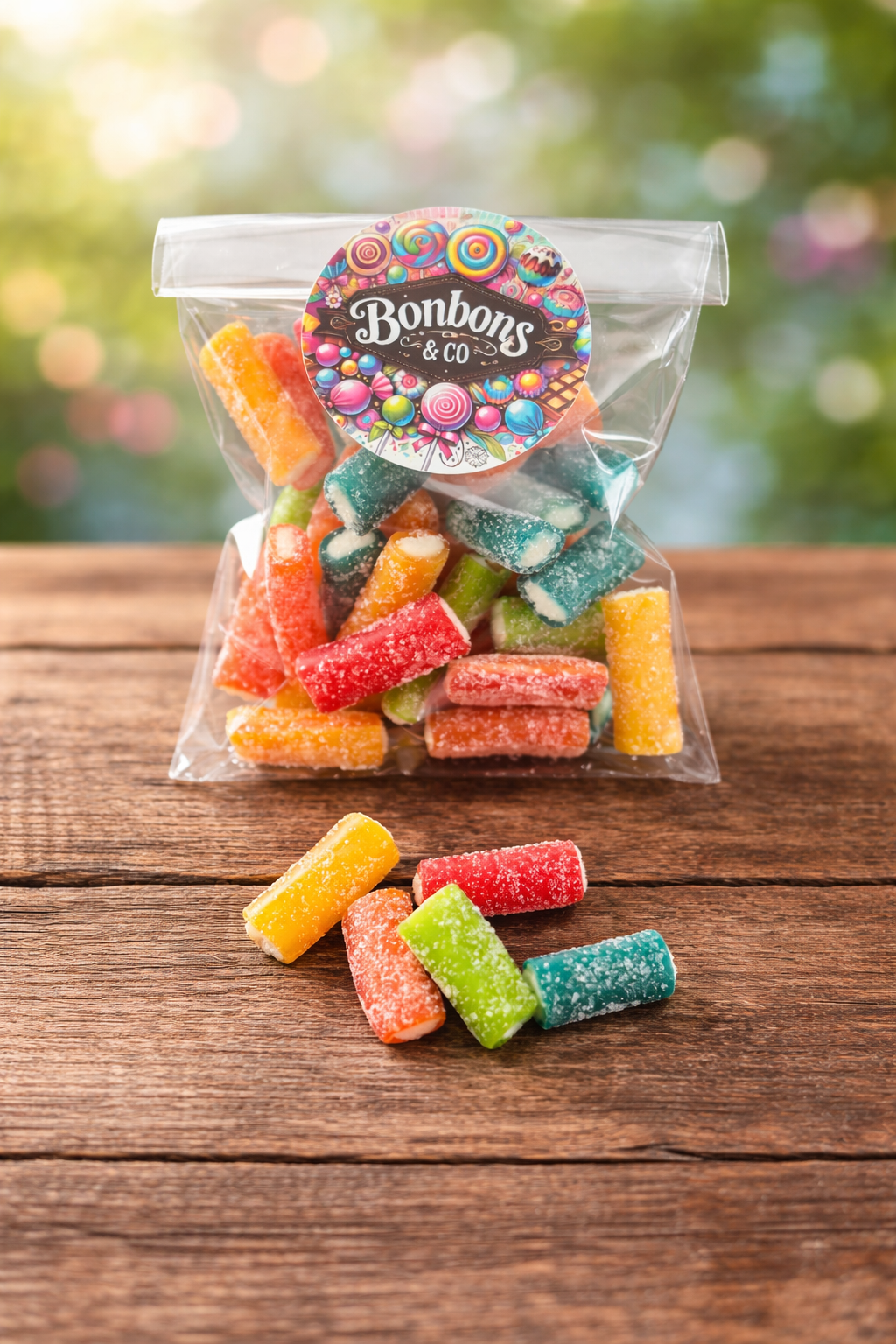 Minis cables assortis sucrés 100 grs