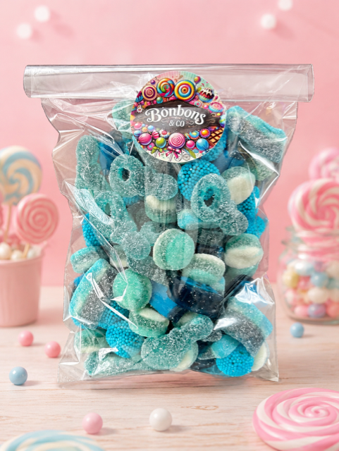 Mix bonbons bleus 500 grs