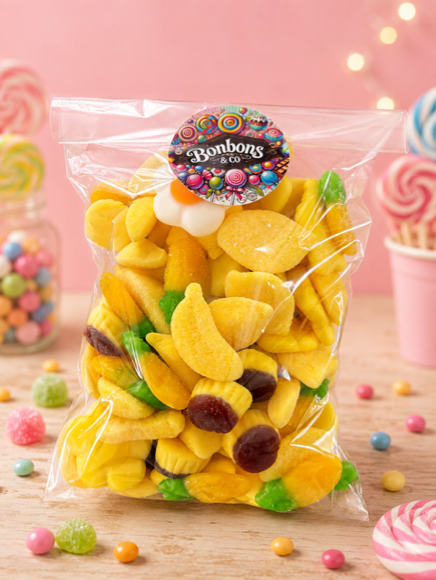 Mix bonbons jaunes 500 grs