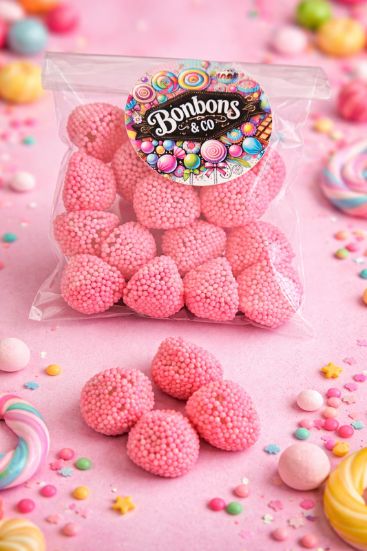 Mûres perlées roses 100 gr