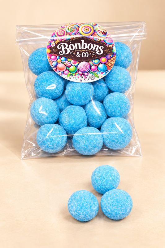 powder balls framboise 100 grs