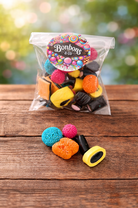 Réglisse assortie 100 grs