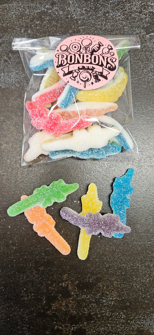 Crocodiles sucrés 100gr