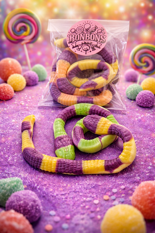 Anacondas géants (environ 10cm) X 2