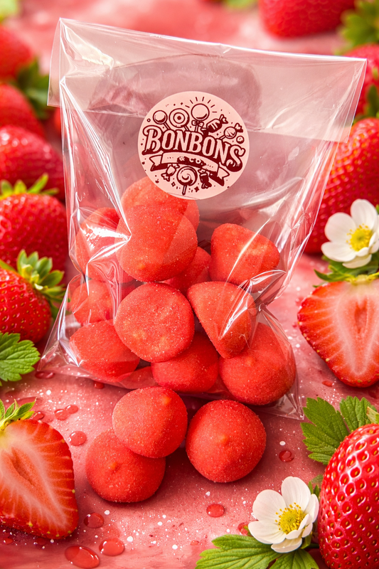 Balles de golf fraise 100gr