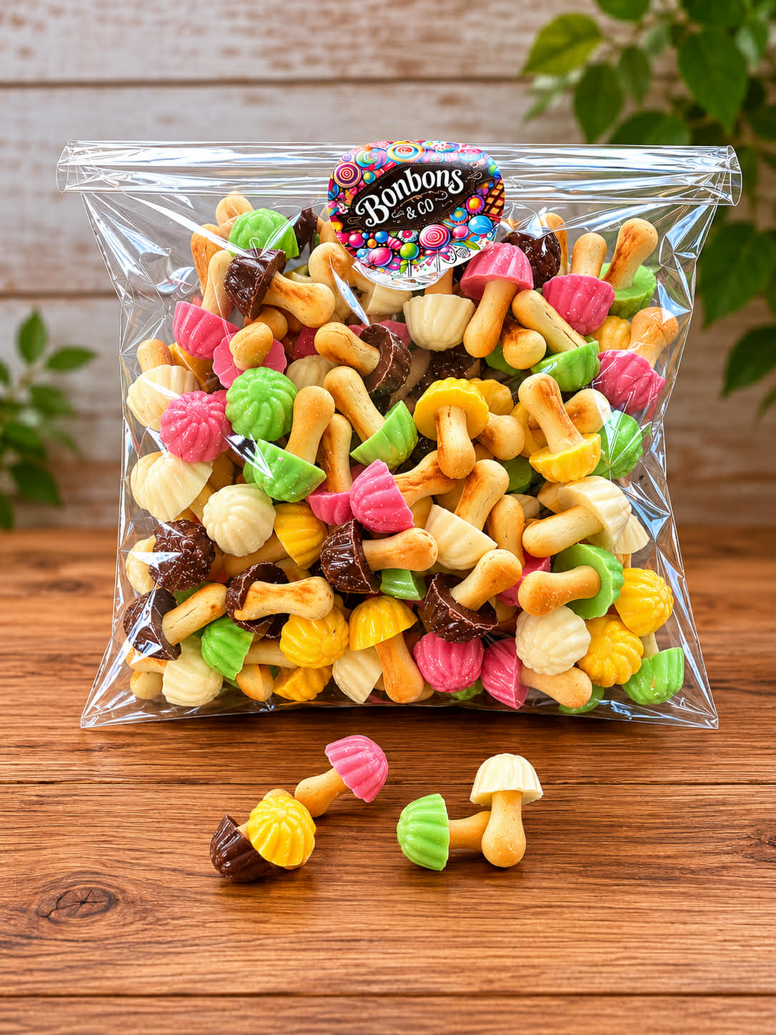 Mix biscuits champignons 500 grs