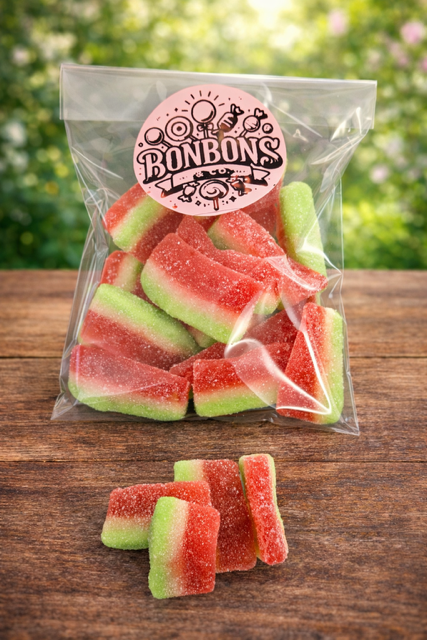 Tranches de pastèque sucrées 100gr